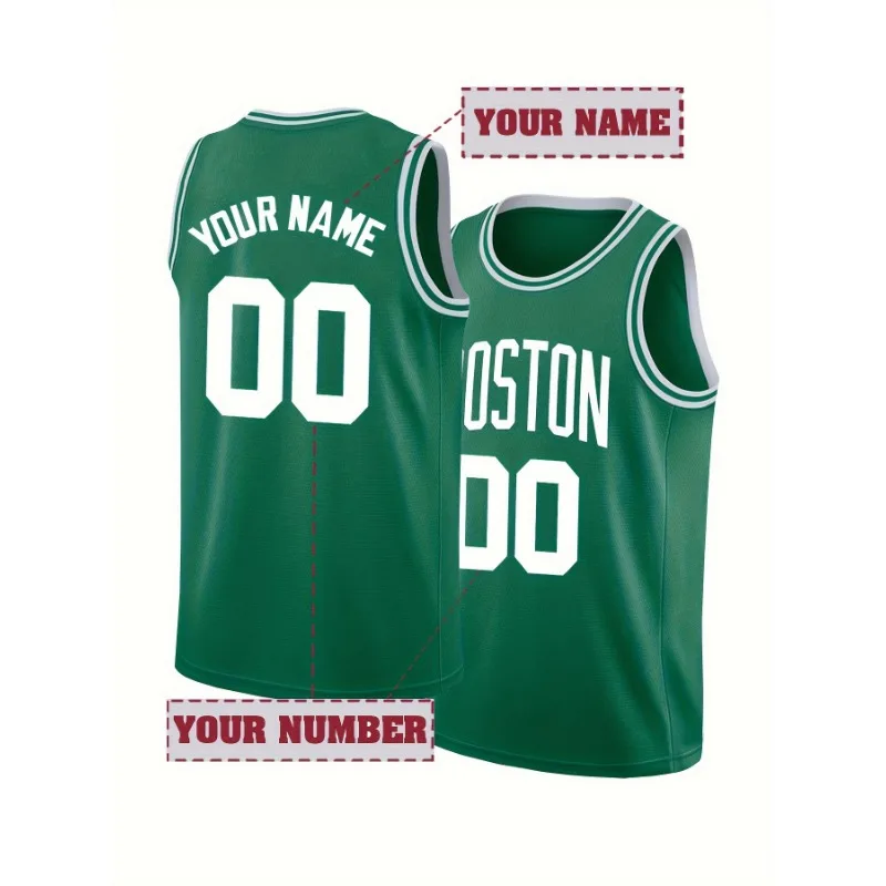 Custom Name & Number Men's Emb – Sleeveless Undershirt recenzja i cena
