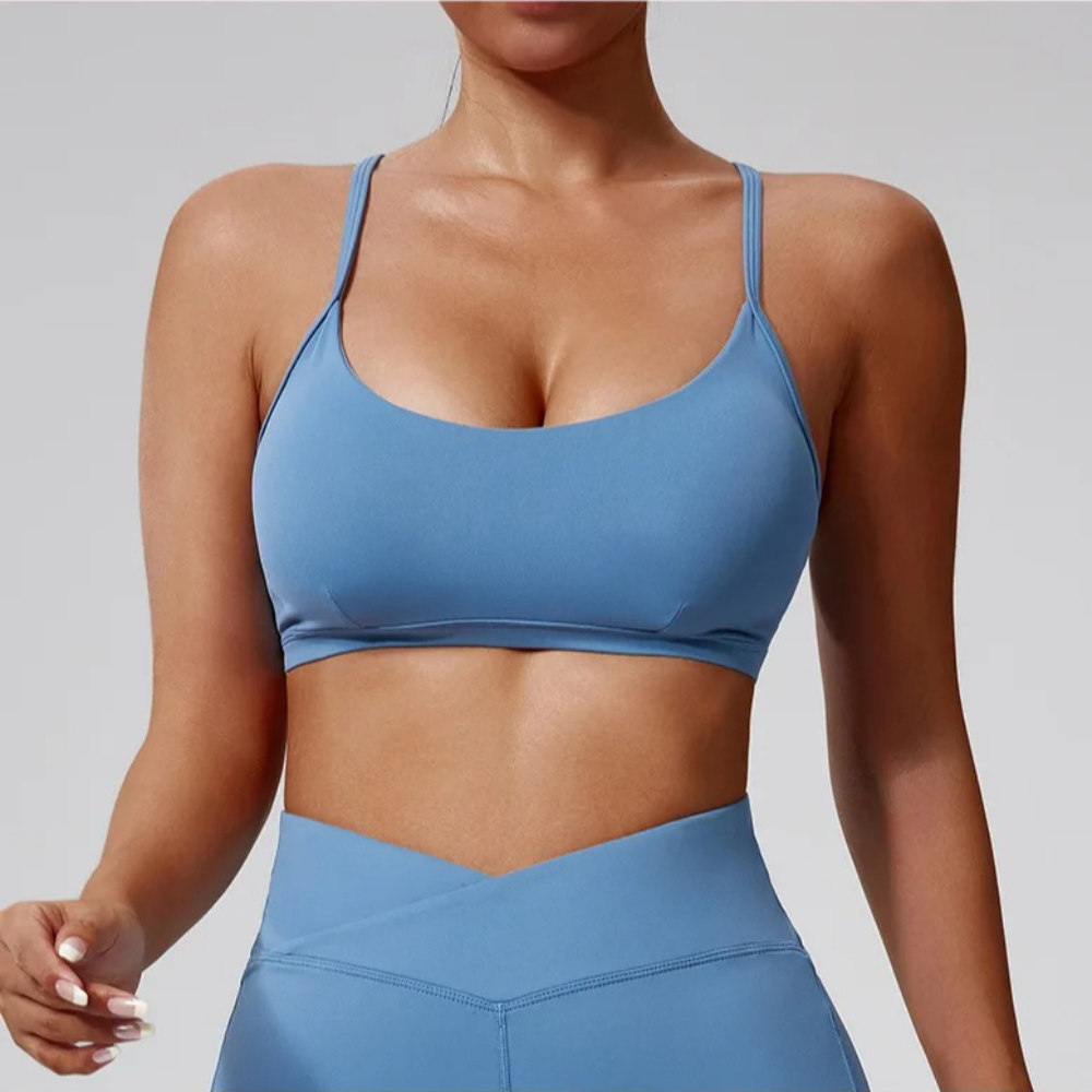Sexy Cross Back Sports Bra Wom – Quick Dry Underwear recenzja i cena