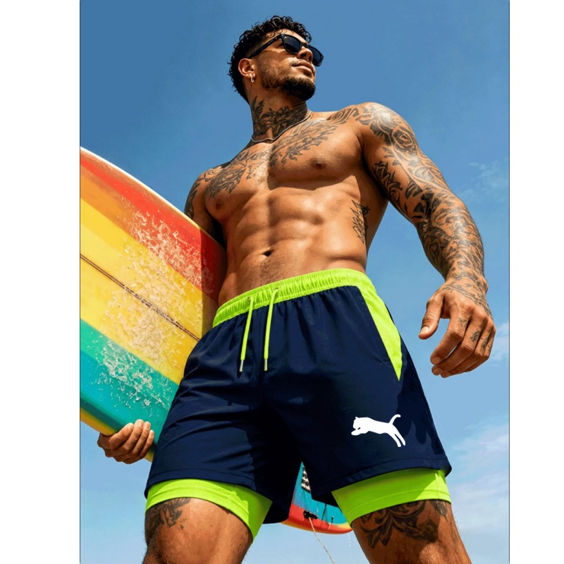 Men Running Cheetah Leopard Si – Compression Shorts Athletes recenzja i cena
