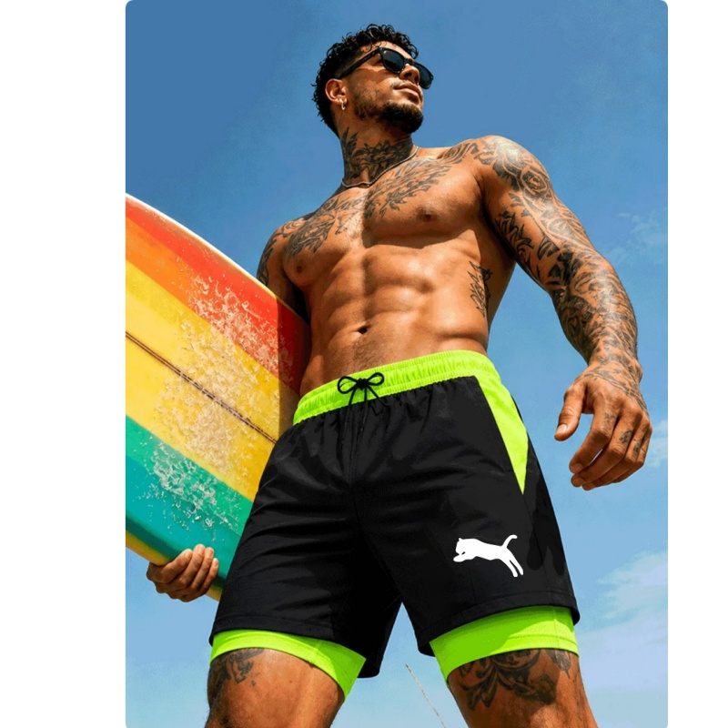 Men Running Cheetah Leopard Si – Compression Shorts Athletes recenzja i cena