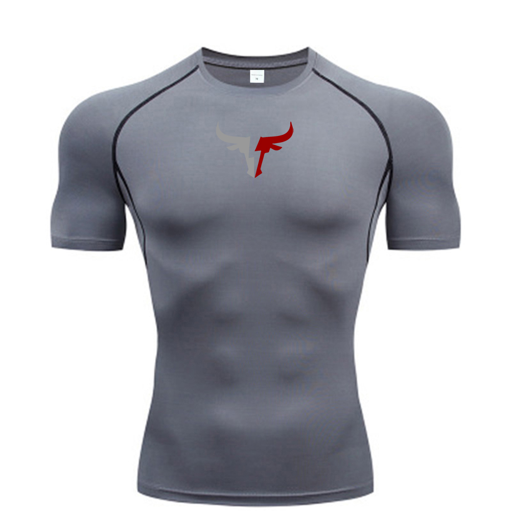 Men's bull head compression T- – T Shirt Tight Fit recenzja i cena