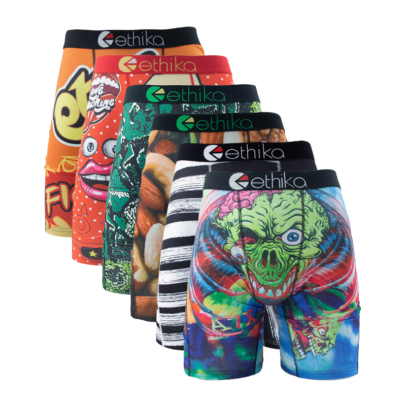 ETHIKA 6Pcs Men Underwear Boxe – Boxer Shorts Modal recenzja i cena