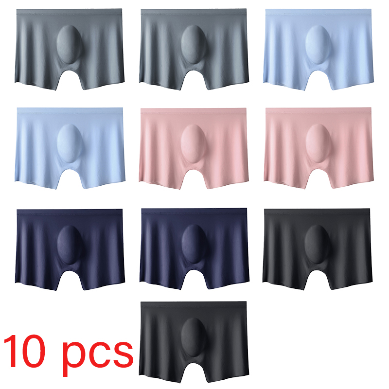 10 Pcs/Lot Men's Summer Ice Si – Multi Pack Underwear recenzja i cena