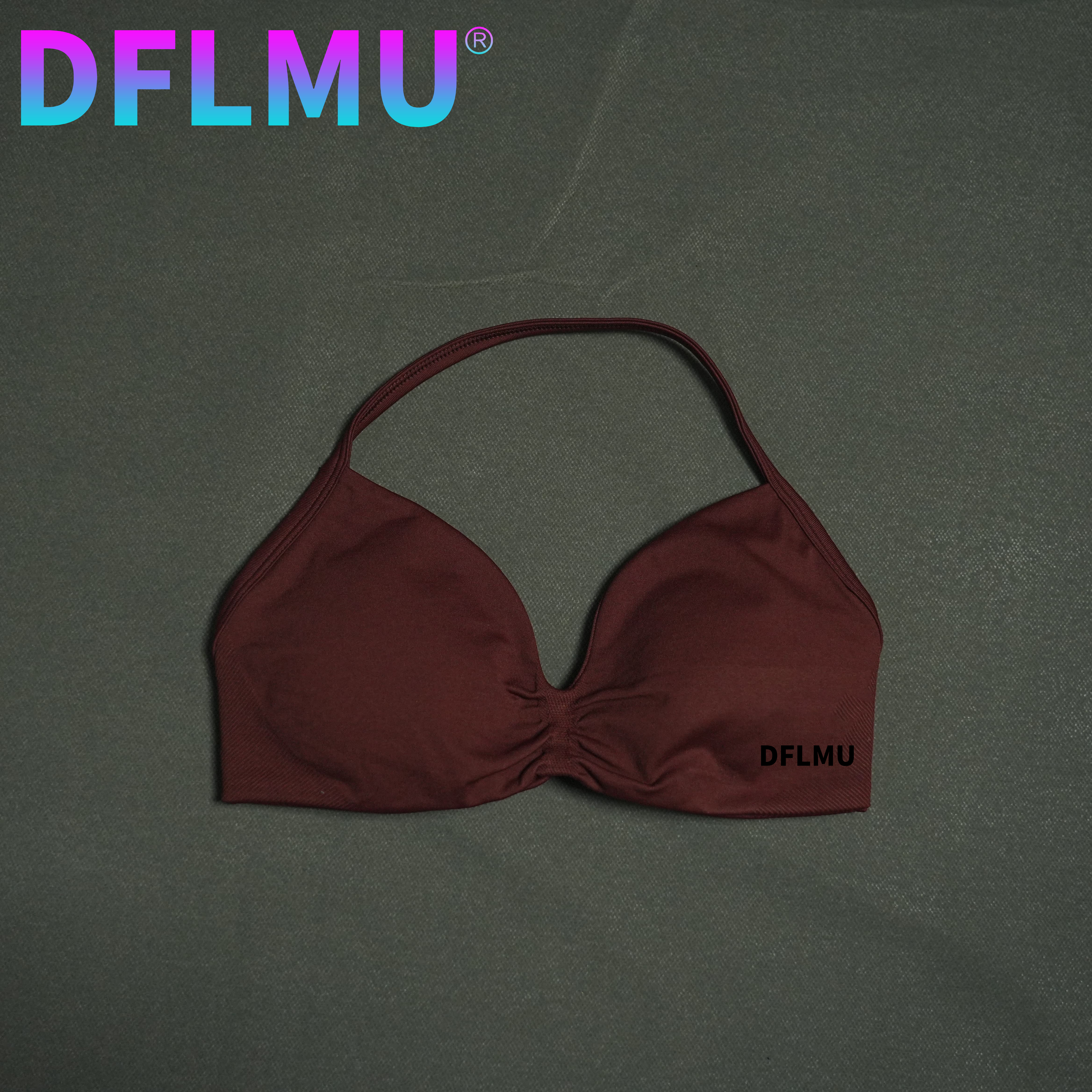DFLMU Women Halter Sports Bra  – Suspender Tank Top recenzja i cena