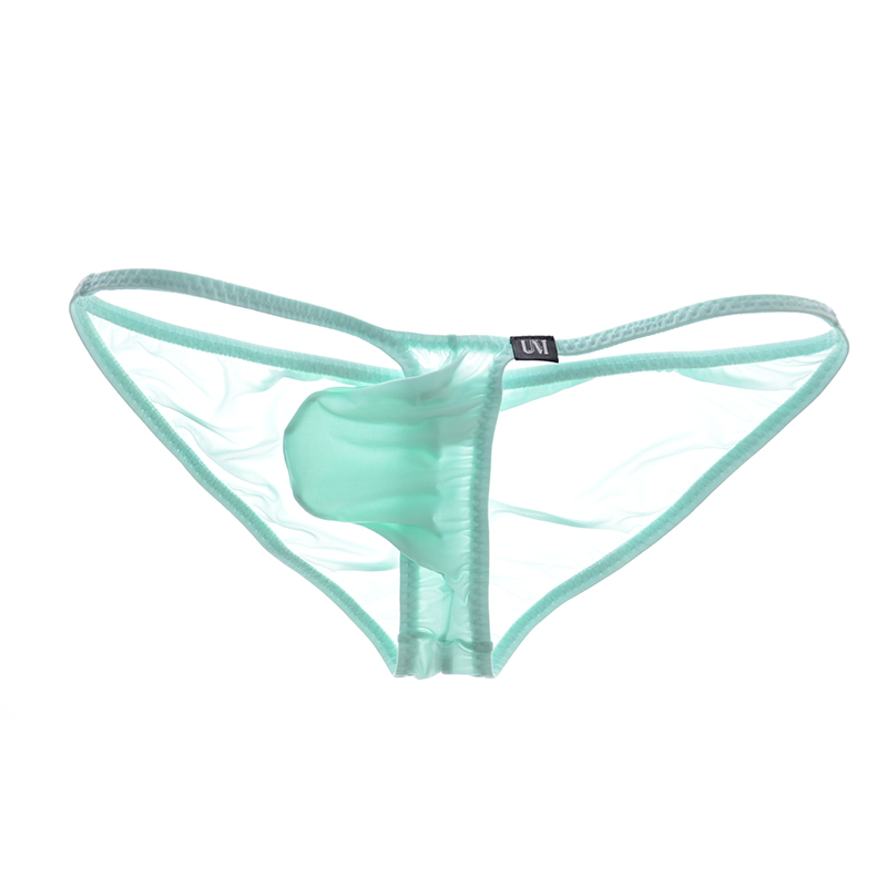 Men's Sexy Silk Button Briefs  – Pouch Boxer Pouch recenzja i cena