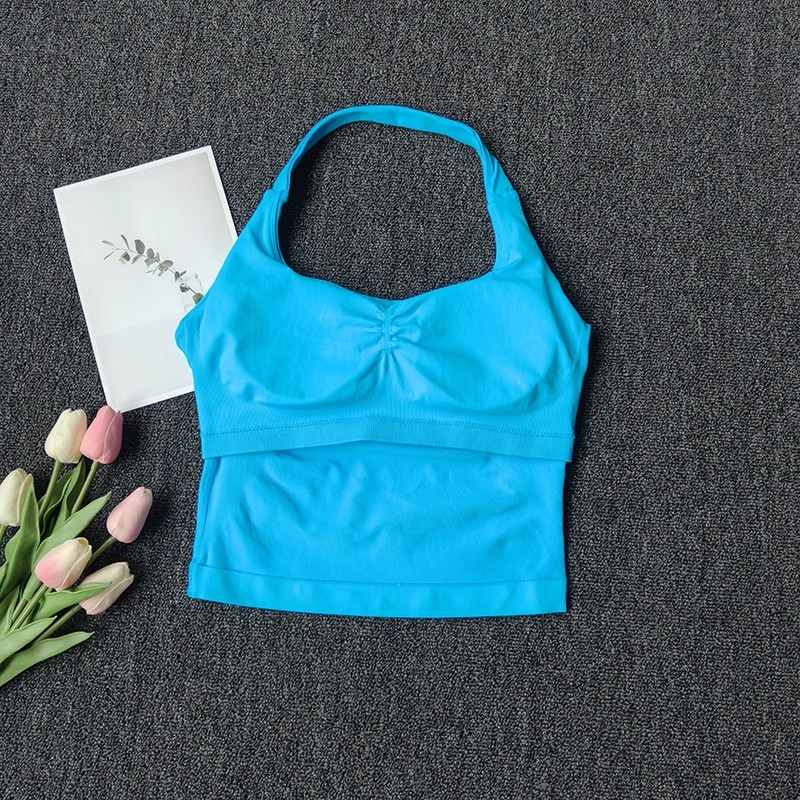 Women's Seamless Halter Top Sp – Suspender Tank Top recenzja i cena