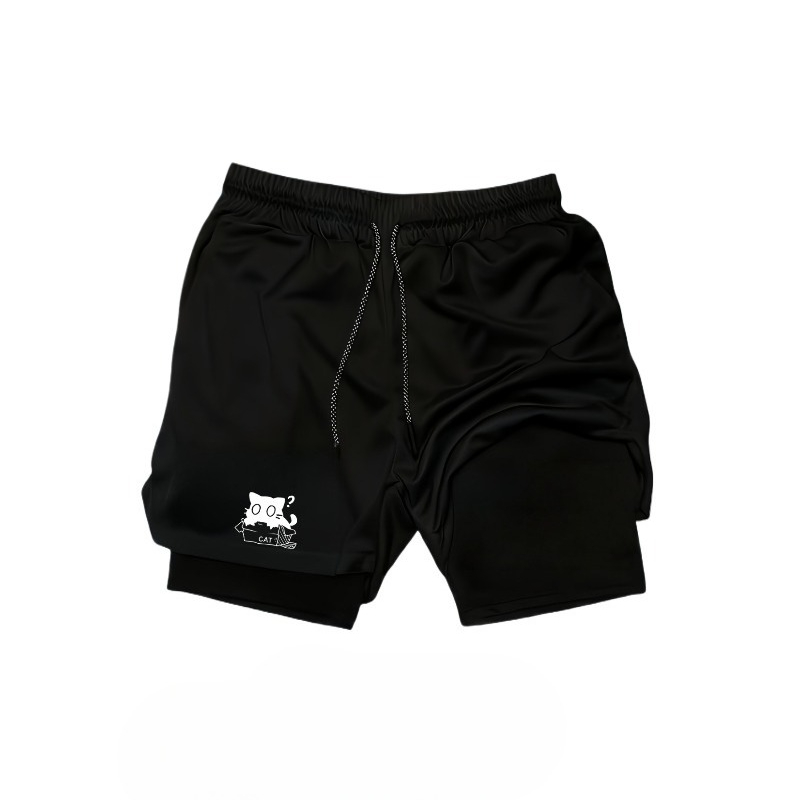 Quick Drying Breathable 2-in-1 – Compression Shorts Athletes recenzja i cena