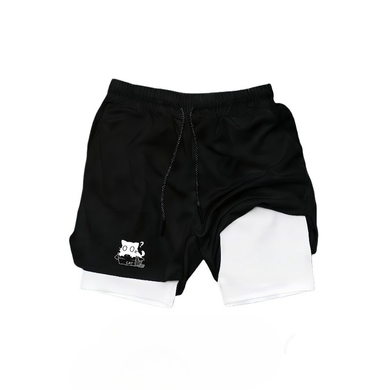 Quick Drying Breathable 2-in-1 – Compression Shorts Athletes recenzja i cena