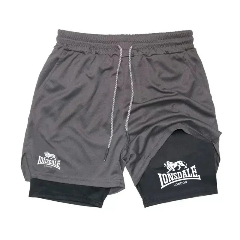 2in1 Running Shorts for Men Gy – Compression Shorts Athletes recenzja i cena