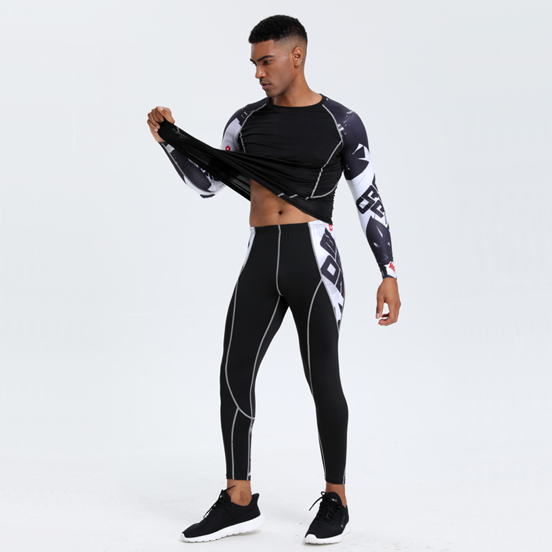 Men's PRO Sports Fitness Suit: – Compression Long Pant recenzja i cena