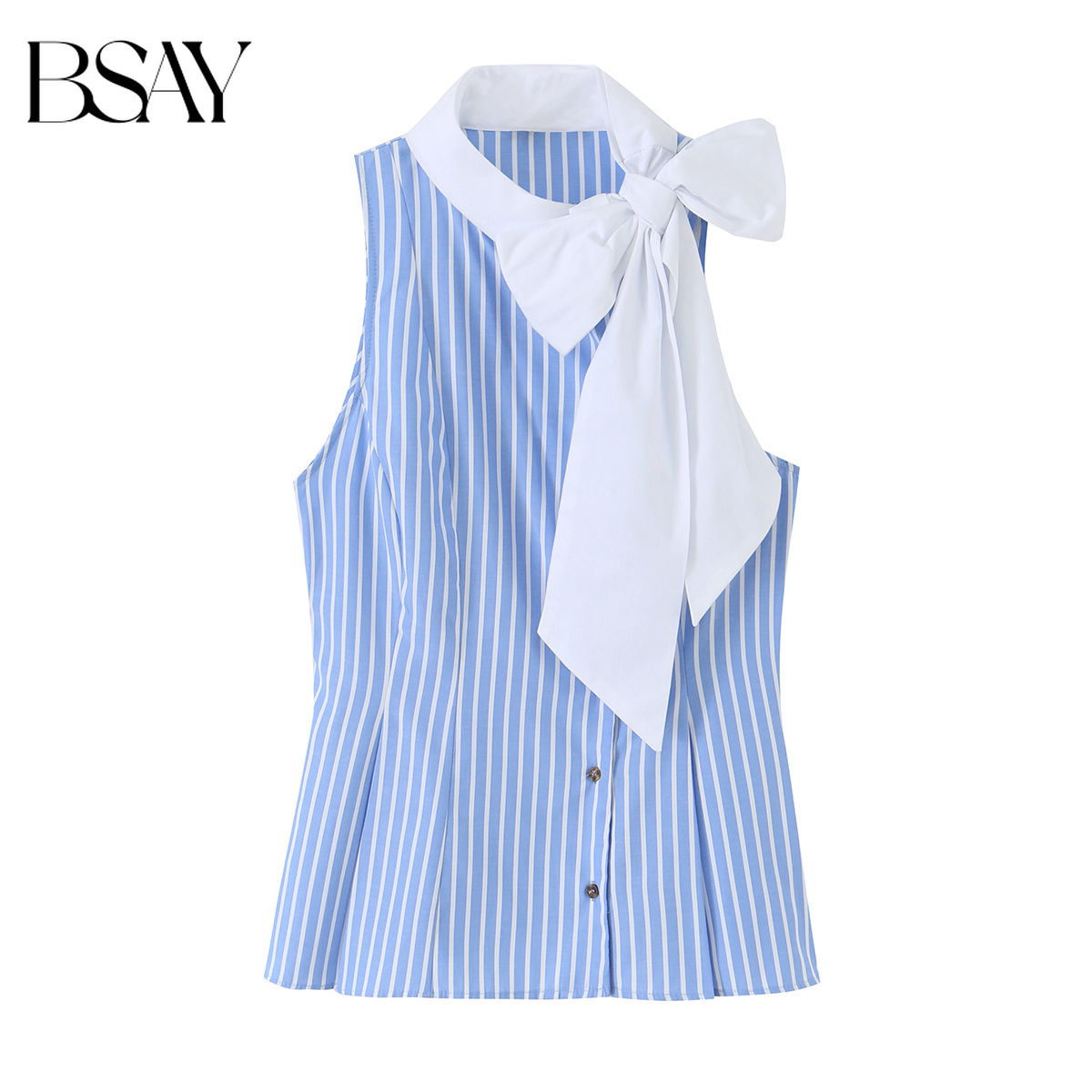 BSAY 2026 Summer Blue White St – Suspender Tank Top recenzja i cena