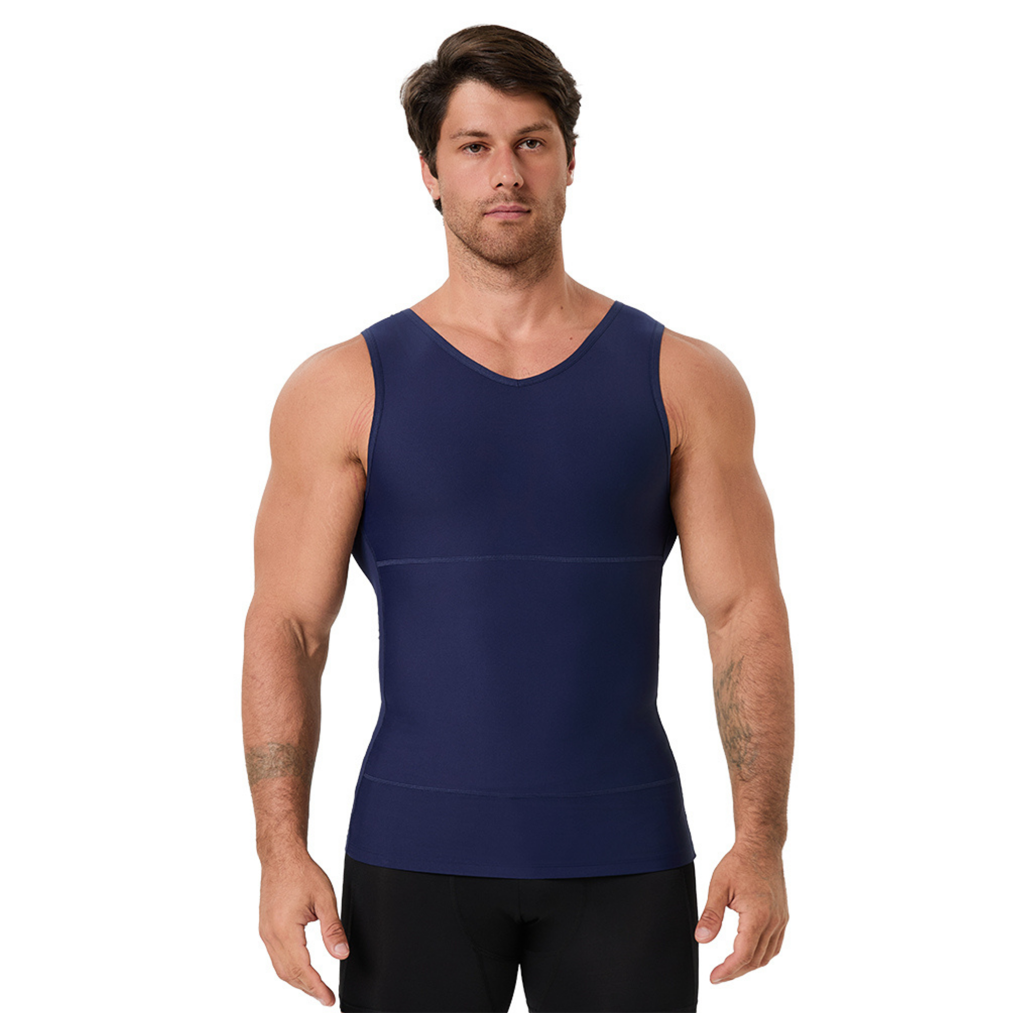 Men's V Neck Compression Shape – Undershirt Crew Neck recenzja i cena