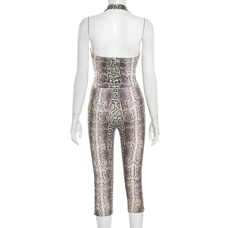 Serpentine Print Women Sexy 2  – Suspender Tank Top recenzja i cena