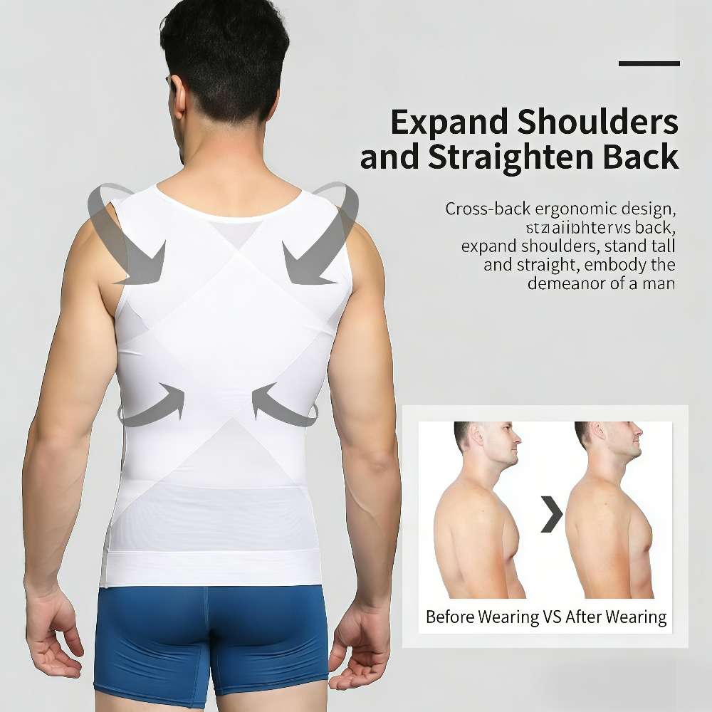 Sleeveless Body Shaper Vest fo – Sleeveless Undershirt recenzja i cena