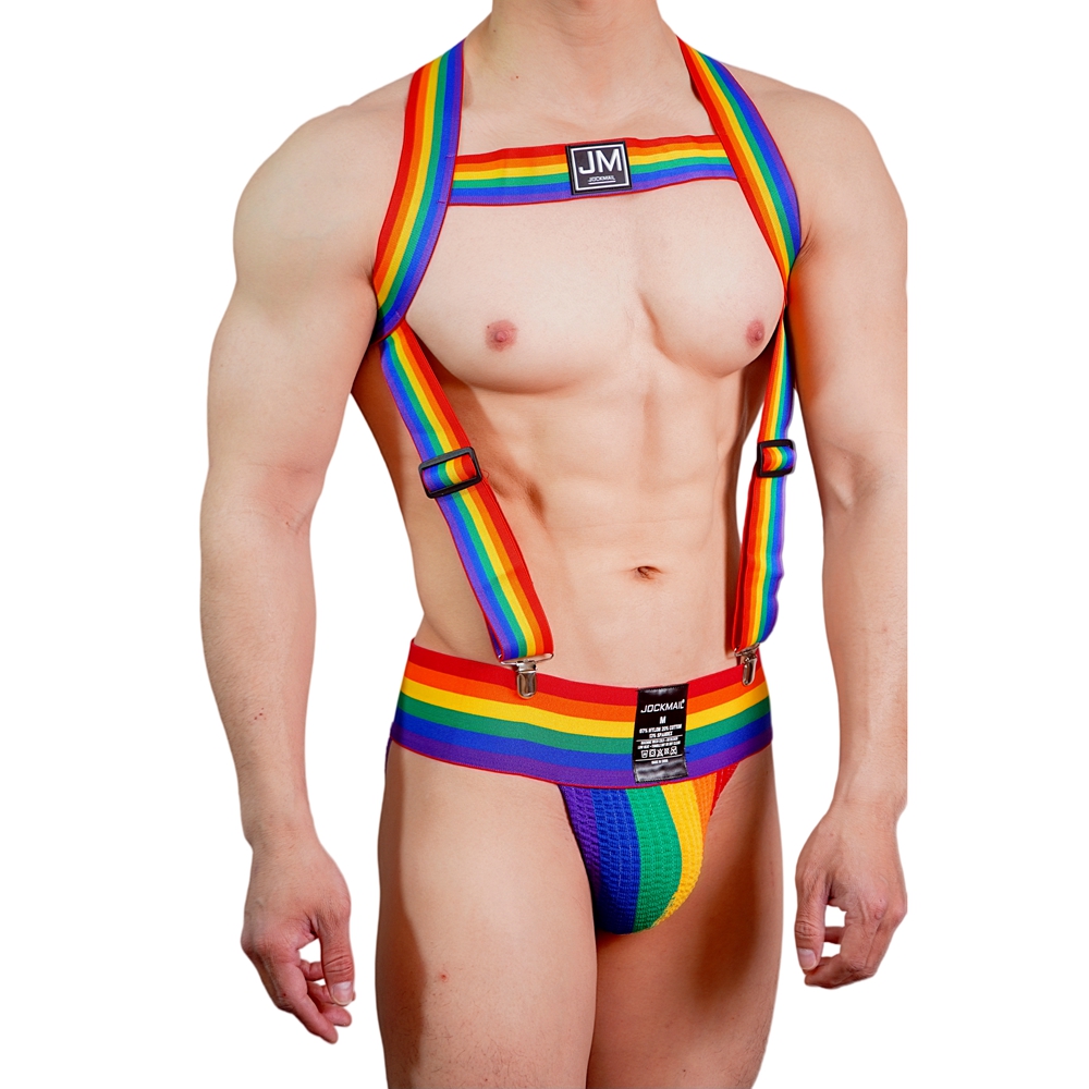 JOCKMAIL Rainbow Body Harness  – Jockstrap Athletic recenzja i cena