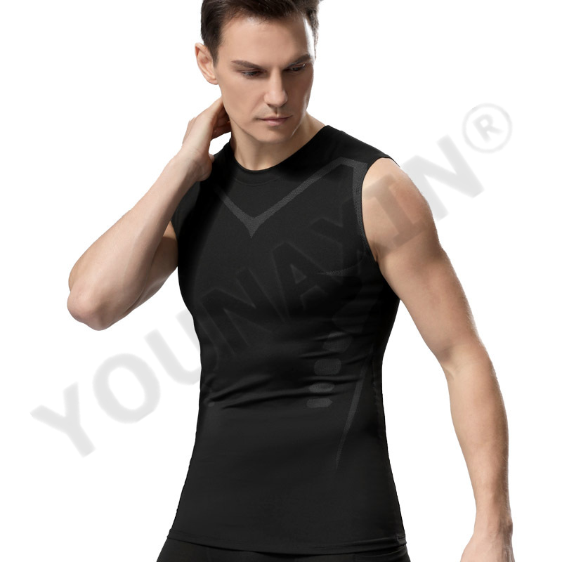 3 Pieces Men's Sleeveless T-Sh – T Shirt Tight Fit recenzja i cena