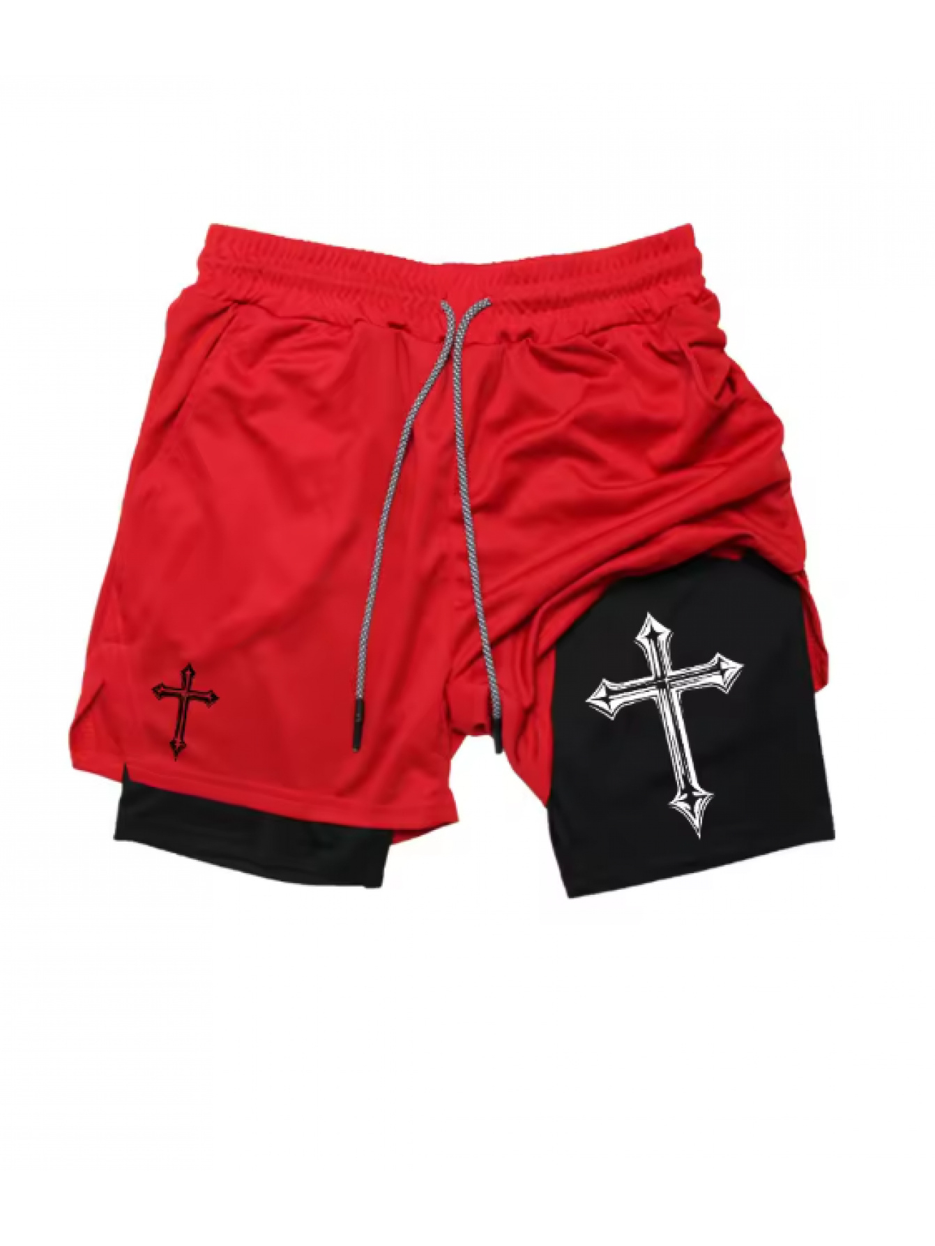 Men'S Christian Gym Athletic S – Compression Shorts Athletes recenzja i cena