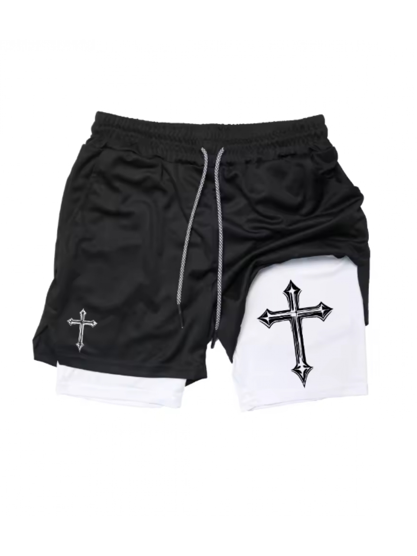 Men'S Christian Gym Athletic S – Compression Shorts Athletes recenzja i cena