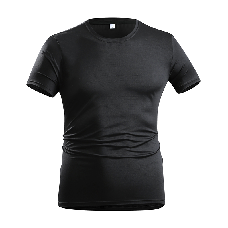 Men Summer Sports T-shirt Quic – T Shirt Tight Fit recenzja i cena