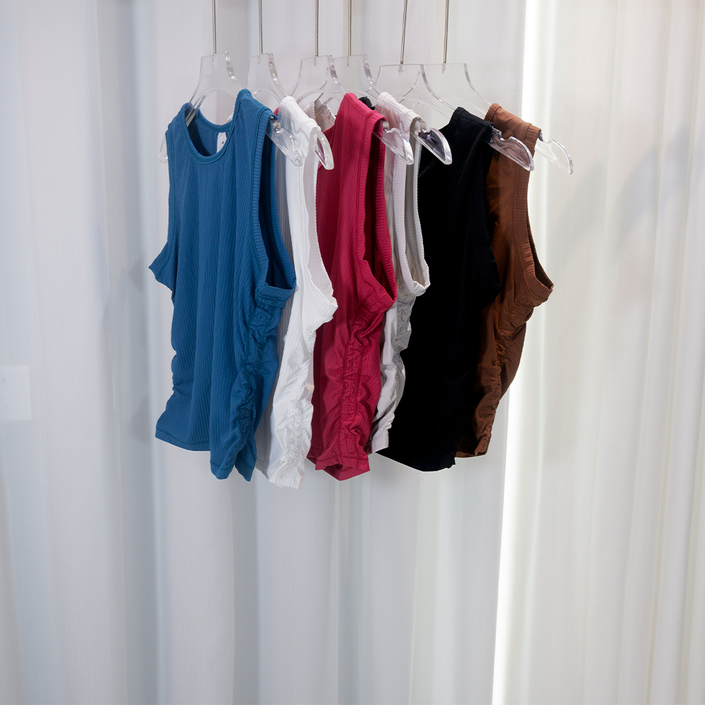 Summer Yoga Wear Ribbed Tank T – Tank Top Ribbed recenzja i cena