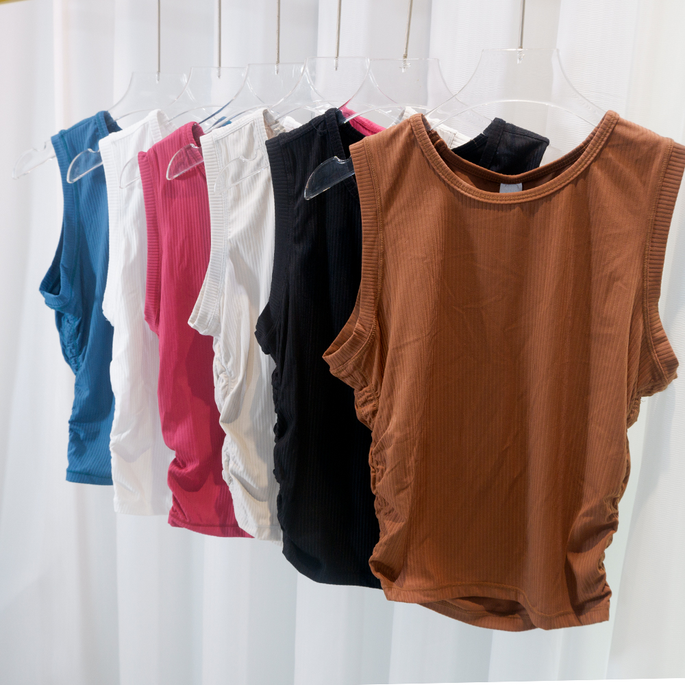 Summer Yoga Wear Ribbed Tank T – Tank Top Ribbed recenzja i cena