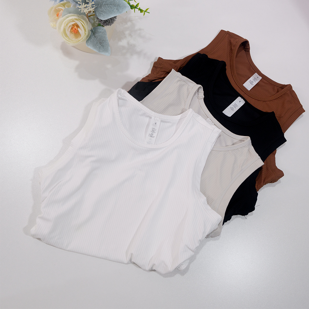 Summer Yoga Wear Ribbed Tank T – Tank Top Ribbed recenzja i cena